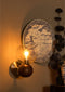BePureHome Babble Wandlamp - Glas - Bruin - 27x24x18