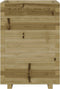vidaXL - Plantenbak - 50x50x72,5 - cm - geïmpregneerd - grenenhout