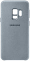Samsung Galaxy S9 - Alcantara Cover - Krasbestendig Schokbestendig - Grijs
