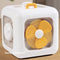 Daily Solutions® DS16-23 - Leerkubus - Educatief sensorisch speelgoed - Wit/Geel