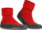 FALKE Cosyshoe - Huissokken - Merinowol met noppen - Rood 8150 - Maat 45-46