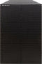 vidaXL - Containerberging - enkel - 70x80x117 - cm - poly - rattan - grijs