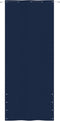 vidaXL - Balkonscherm - 100x240 - cm - oxford - stof - blauw