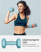 Songmics Dumbbellset - 2-delig - 2x2 kg - Neopreen - Turquoise
