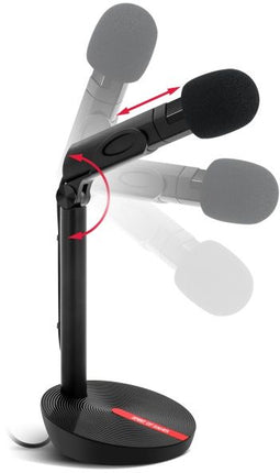 Spirit of Gamer MIC-EKO - USB Gaming Microfoon - Omnidirectioneel met Ruisfilter