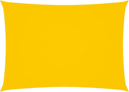 vidaXL - Zonnescherm - rechthoekig - 5x7 - m - oxford - stof - geel