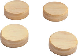 Sigel magneten - massief pine hout - Ø 33mm - 4 stuks - SI-BA210