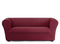 Bankbedekking Eysa JAZ Bordeaux 110 x 100 x 230 cm