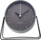Tafel Wekker 14x13x7cm-Stil-Grijs-Metaal-NeXtime Berlin Table