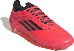 Adidas F50 Pro FG - Voetbalschoenen - Turbo / Aurora Black / Platinum Metallic - Maat 46