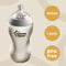 Tommee Tippee Closer to Nature zuigfles - normale uitstroomsnelheid - anti-koliek ventiel - 340 ml
