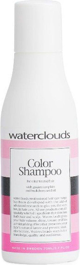 Waterclouds Color Shampoo - 70 ml- Normale shampoo - Voor Gekleurd haar -