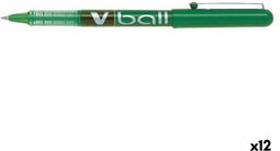 Pen Roller Pilot V Ball Groen Klot 0,5 mm (12 Stuks)