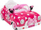 Huffy Minnie Mouse - Ride-on Auto 7,2V - Werkende koplampen en openende deuren - Roze