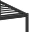 vidaXL - Bedframe - zonder - matras - 183x203 - cm - spaanplaat - gerookt - eiken