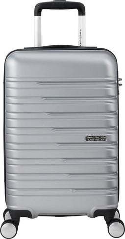 American Tourister Flashline - Reiskoffer 55 cm - TSA-slot - Sky silver