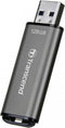 Transcend JetFlash 920 - USB-stick 128GB - Leessnelheid tot 420MB/s - Grijs