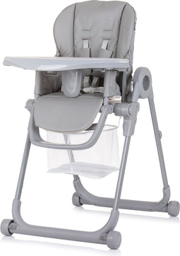 Chipolino Master Chef Kinderstoel Met Eetblad & Zitkussen Pure Grey