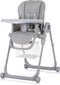 Chipolino Master Chef Kinderstoel Met Eetblad & Zitkussen Pure Grey