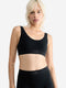 sloggi Double Comfort - Dames Top - Lycra Freefit X-Move - Zwart - Maat 44