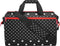 Reisenthel Allrounder L Pocket - Reistas - 32L - 9 vakken - Mixed Dots Zwart/Wit/Oranje