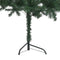 vidaXL - Kunstkerstboom - hoek - 150 - cm - PVC - groen