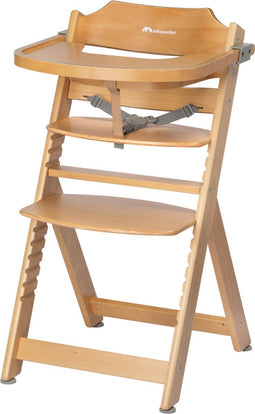 Bebeconfort Timba - Evolutieve Kinderstoel - Meegroeiend van 6 maanden tot 10 jaar - Natural Wood