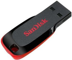 Sandisk Cruzer Blade - USB-stick - 32GB - Zwart