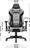 Huzaro Force 7.6 Grey – Ergonomische Gamingstoel met Verstelbare Rugleuning tot 160° en 3D Verstelbare Armleuningen