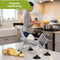HI NATURE™ Frietsnijders - Professionele Frietsnijder - 4 RVS Messen - Zilver