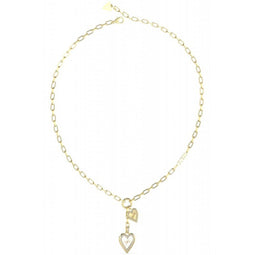 Guess - JUBN03234JWYGRHT/U - Halskettiing - Dames - Roestvrij staal en Zirkonia