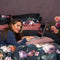 Melli Mello Steal the night Duvet cover Black - 200x200/220CM (+70x60CM pillowcase 2pcs.)
