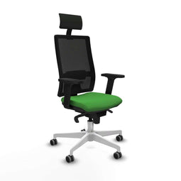 Bureaustoel met hoofdsteun Piqueras y Crespo 2D026G1 Groen