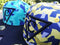 Capiche® Snapback Pet Heren – Gele Polygon – Geel & Zwart – Verstelbaar met Druksluiting – Sportcap – Baseball Cap – Mannen Cap – Polygon Pixel Pet