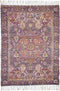 In the Mood Vloerkleed Klassiek - 180x120x2 cm - Jute - Blauw