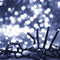 vidaXL - Lichtslinger - cluster - met - 3000 - LED's - koudwit - 60 - m - PVC