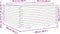 vidaXL - Plantenbak - 100x100x49,5 - cm - massief - grenenhout - wit