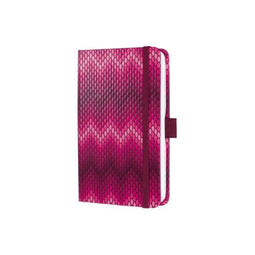 Sigel - notitieboek - Jolie Beauty - A6 - hardcover - 174 pagina's - lijn - 80 grams papier - roze - SI-JN304