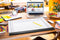 Sigel bureauonderlegger - Office - 59,5x41cm - 40 vel - dag/weekindeling - met beschermrand - 2025/2026 - schrijfonderlegger - SI-HO365
