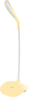 LED Bureaulamp tafellamp flexibel met touch dimmer (geel)