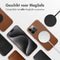 Accezz MagSafe Leather Backcover - iPhone 15 Pro Max - Echt leer - Bruin