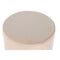 Voetensteun DKD Home Decor Beige Bordeaux Fluweel 40 x 40 x 42 cm (2 Stuks)
