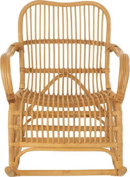 J-Line schommelstoel Winand - rotan - naturel