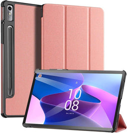 Dux Ducis Domo Bookcase - Lenovo Tab P11 Pro (2nd gen) - Schokabsorberend - Roze