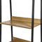ERRO Boekenkast - Boekenrek - 60x30x140 cm - Bruin Zwart