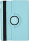 imoshion Tablet Hoes - Geschikt voor iPad 9e generatie (2021) 10.2 inch / 8e generatie (2020) 10.2 inch / 7e generatie (2019) 10.2 inch - 360° Draaibare Bookcase - Lichtblauw