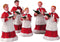 Lemax - The Choir - Set Of 5 - Kersthuisjes & Kerstdorpen