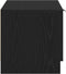 vidaXL - TV-kast - Zwart - Eiken - 80x35x36,5 - cm - Geengineerd - Hout