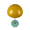 ALONG LED Mini Tafellamp - Set van 2 - Curry Turquoise (2 stuks)