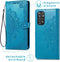 imoshion Hoesje Geschikt voor Xiaomi Redmi Note 11 Pro Hoesje Met Pasjeshouder - imoshion Mandala Bookcase - Turquoise